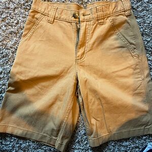 Carhartt Men's Light Brown Flat Front Shorts